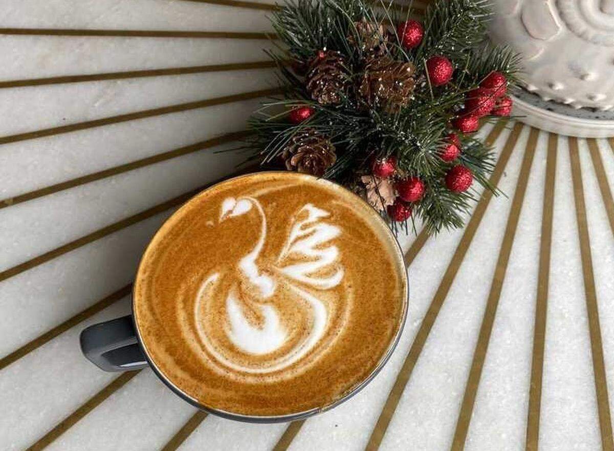 Sweata Weatha is Queen City Grounds’ version of a gingerbread latte.
