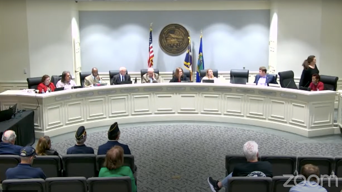 Zoom callers disrupt Matthews NC Board of Commissioners meeting with hate speech targeting LGBTQ and Jewish people. People walk out, argue.