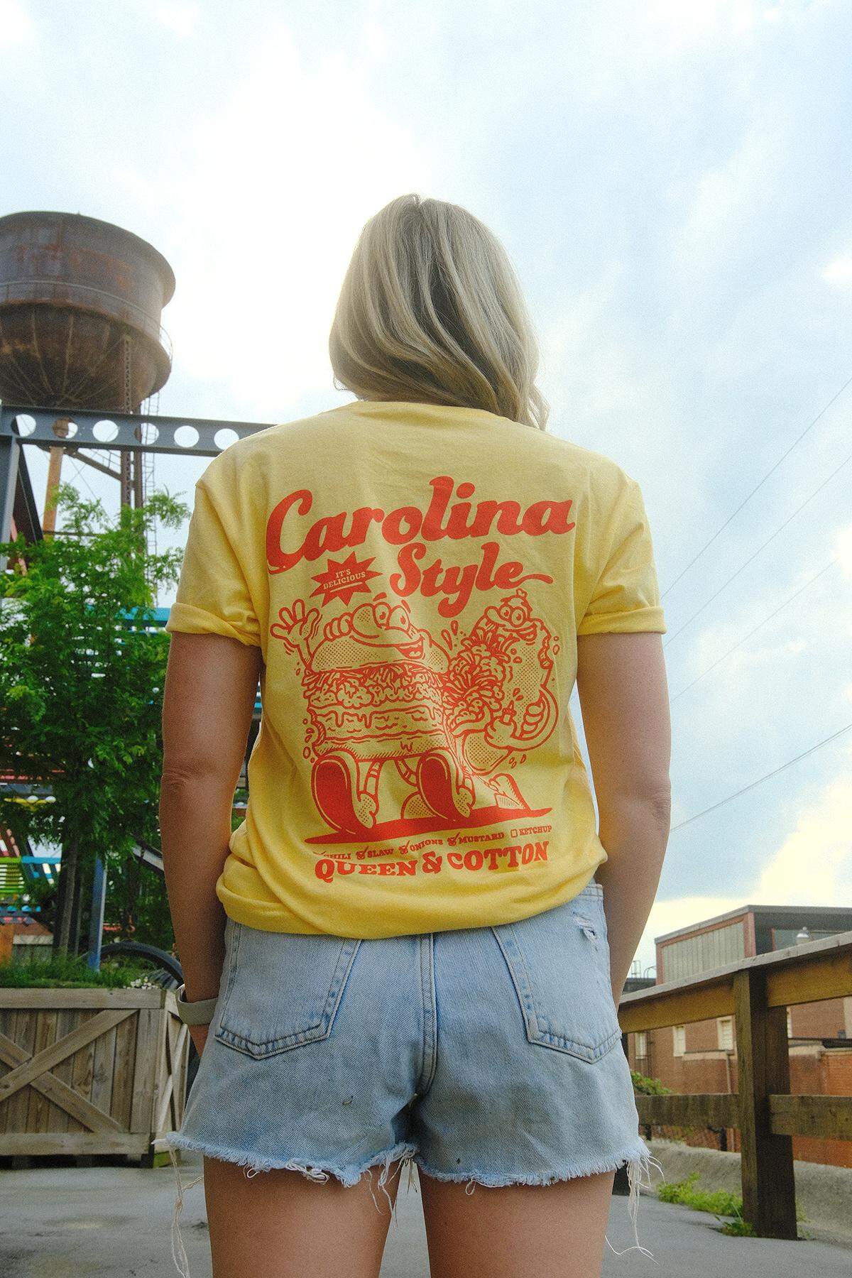 Queen & Cotton is a local clothing retailer opening in NoDa that promises clothing with “irreverent takes.”