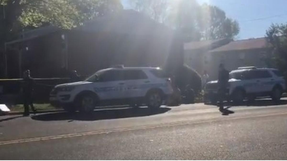 A death investigation got underway near the Vista Villa Apartments in east Charlotte Monday morning.