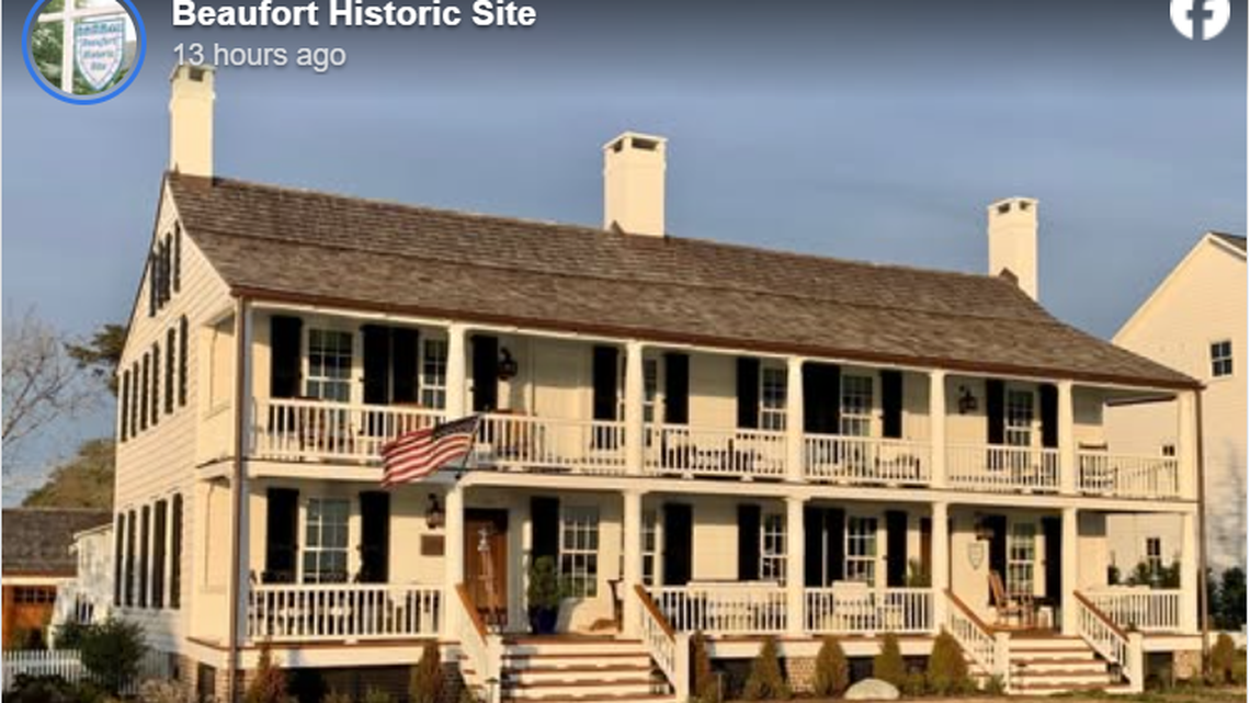 ‘Iconic’ home dating to 1728 goes up in flames on North Carolina coast, town says