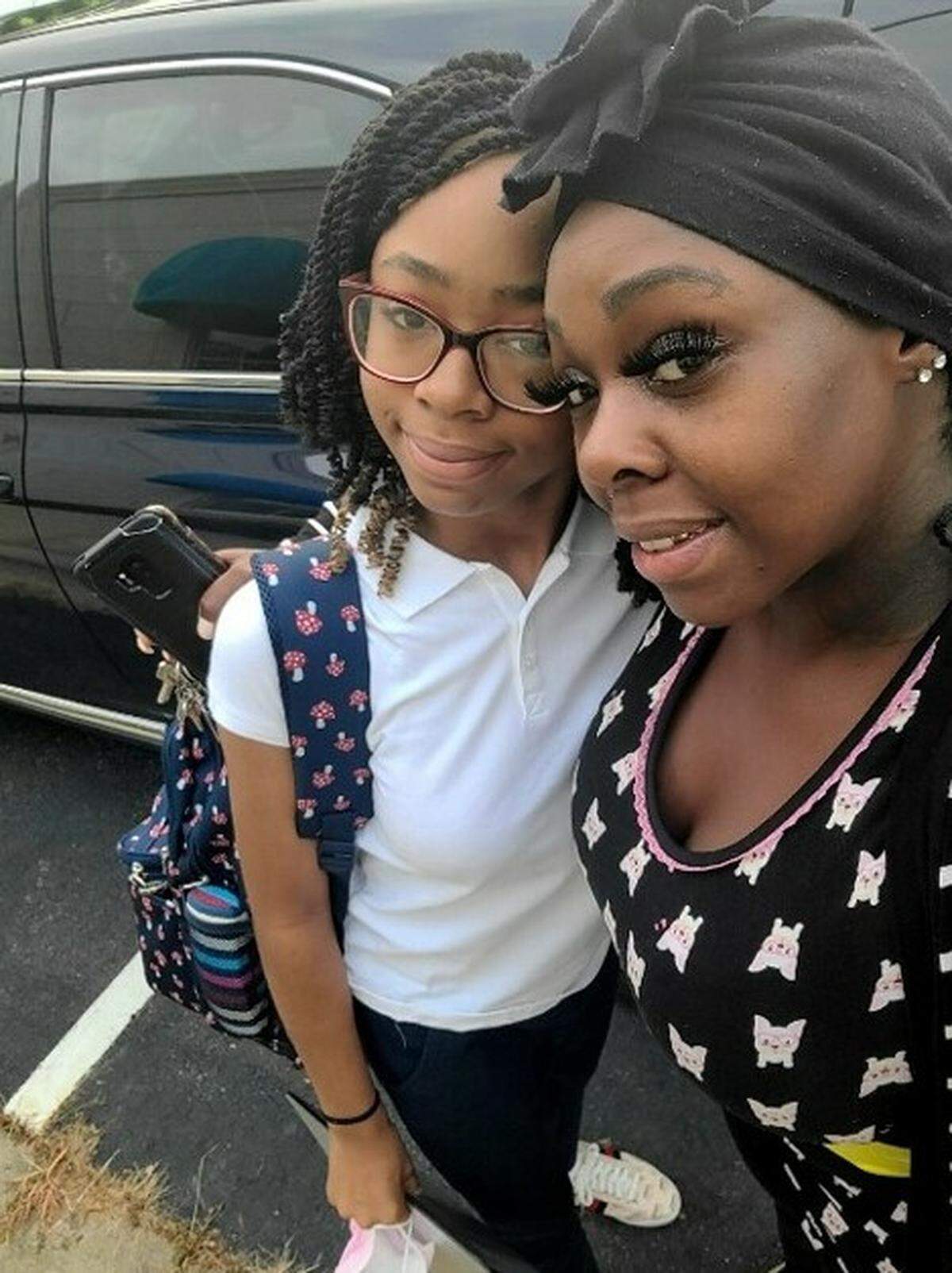 Brandy Winston is proud of her teen daughter, Brenajel Winston, an AB honor student.