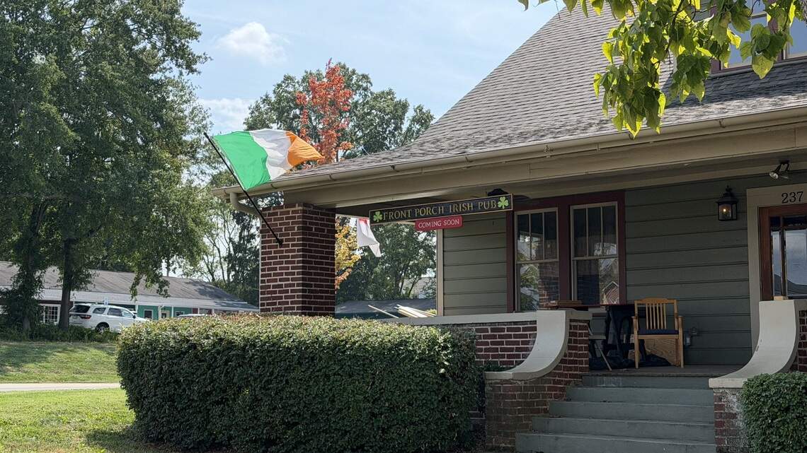 Authentic Irish pub, beer garden poised for Pineville debut. When does it open?