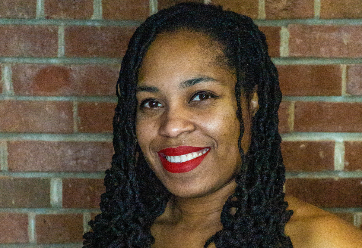 Natalie “Fury” Gardner is one of two original Charlotte Roller Girl players now with Charlotte Roller Derby.