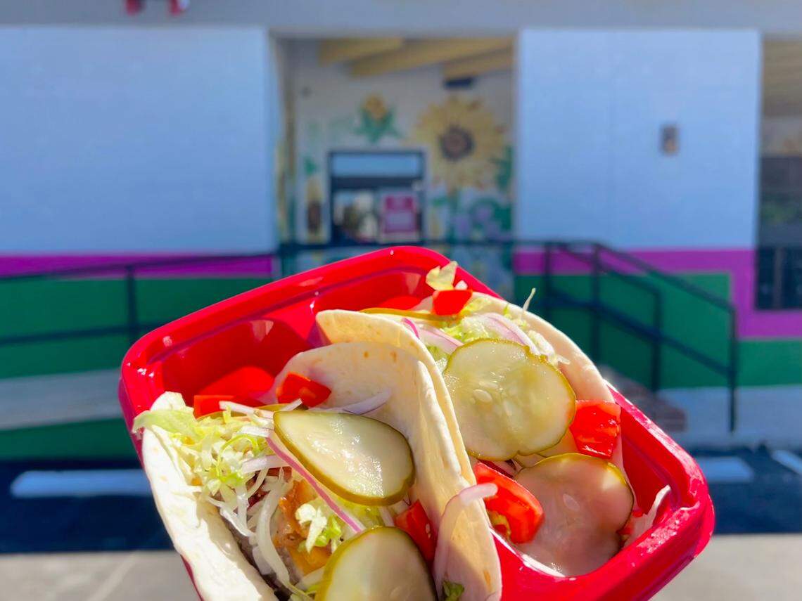 Velvet Taco’s new South End location has a walk-up window.