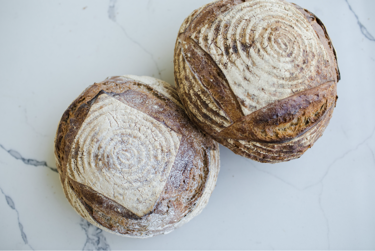 Copain’s bakers make bread daily using heirloom buckwheat flour from Anson Mills.