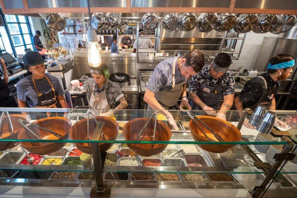 Flower Child will open a location of its fast-casual restaurant at Bowl at Ballantyne.
