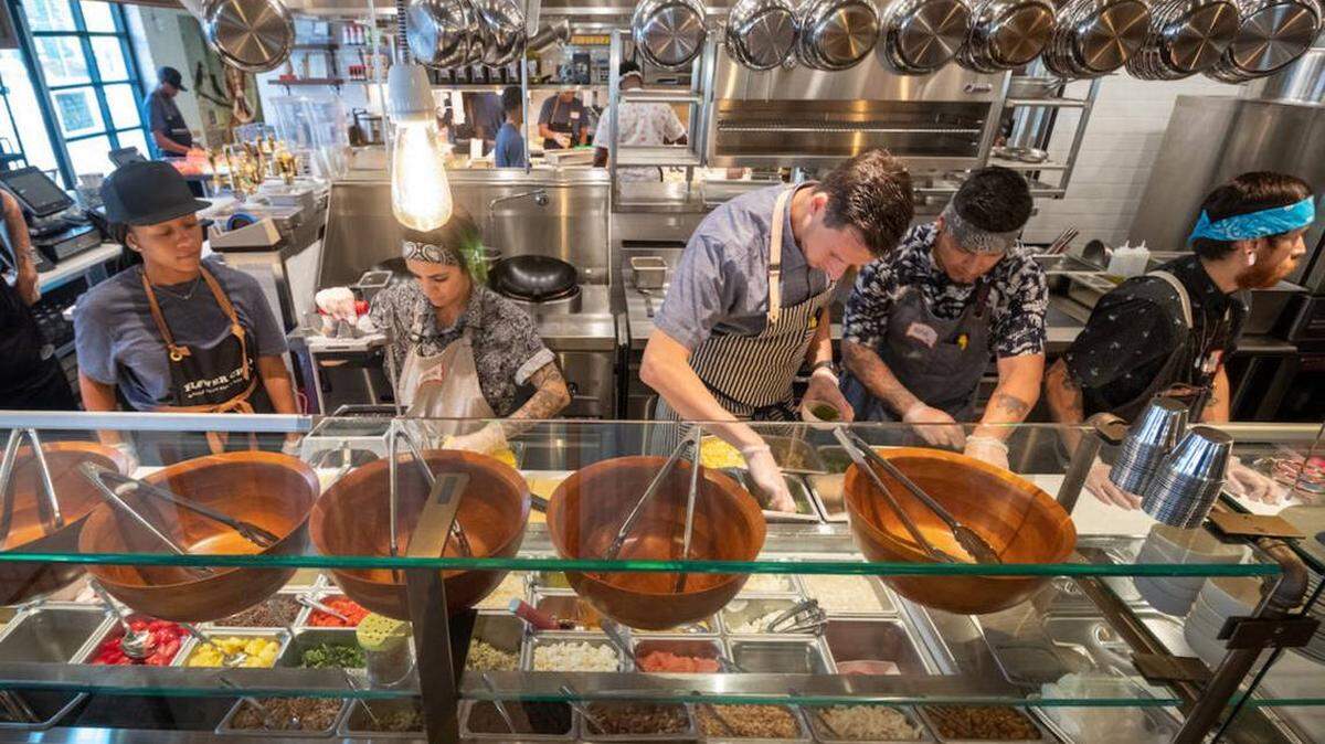 Flower Child will open a location of its fast-casual restaurant at Bowl at Ballantyne.