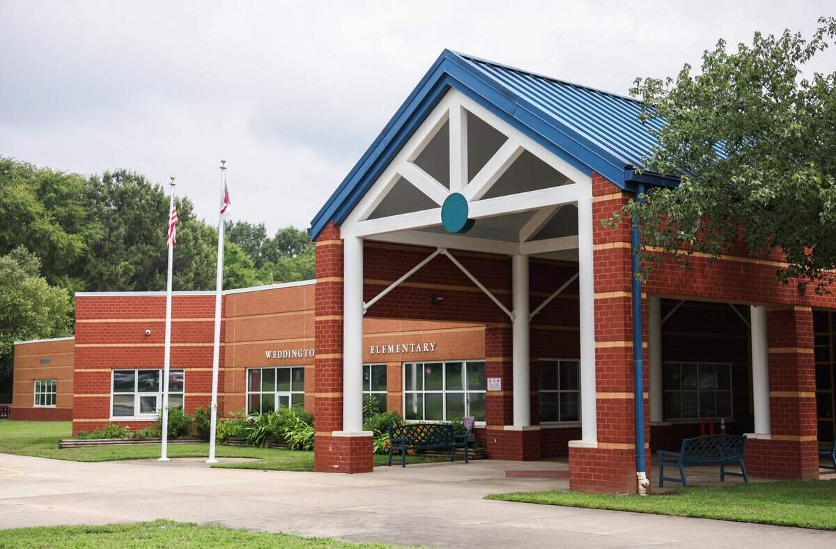 Weddington Elementary School is near the proposed Concord Farm development, which is looking to add over 1,900 homes to the area. The school is currently over capacity, which concerns residents as growth continues to Concord.