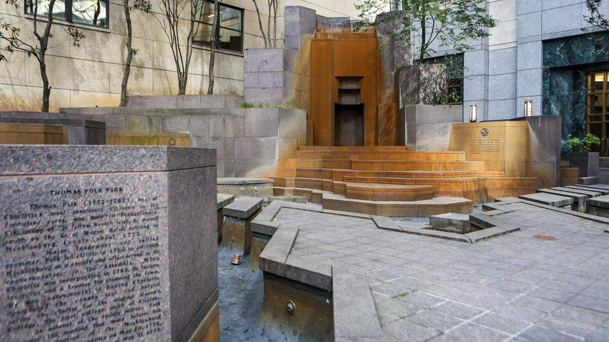 Charlotte City Council approved a proposal to revitalize uptown Thomas Polk Park and rename it after former Bank of America CEO Hugh McColl Jr. Those who want to transform the park at Trade and Tryon streets say it has become obsolete, with limited gathering space, poor lighting, outdated landscaping and a hard-to-maintain fountain.