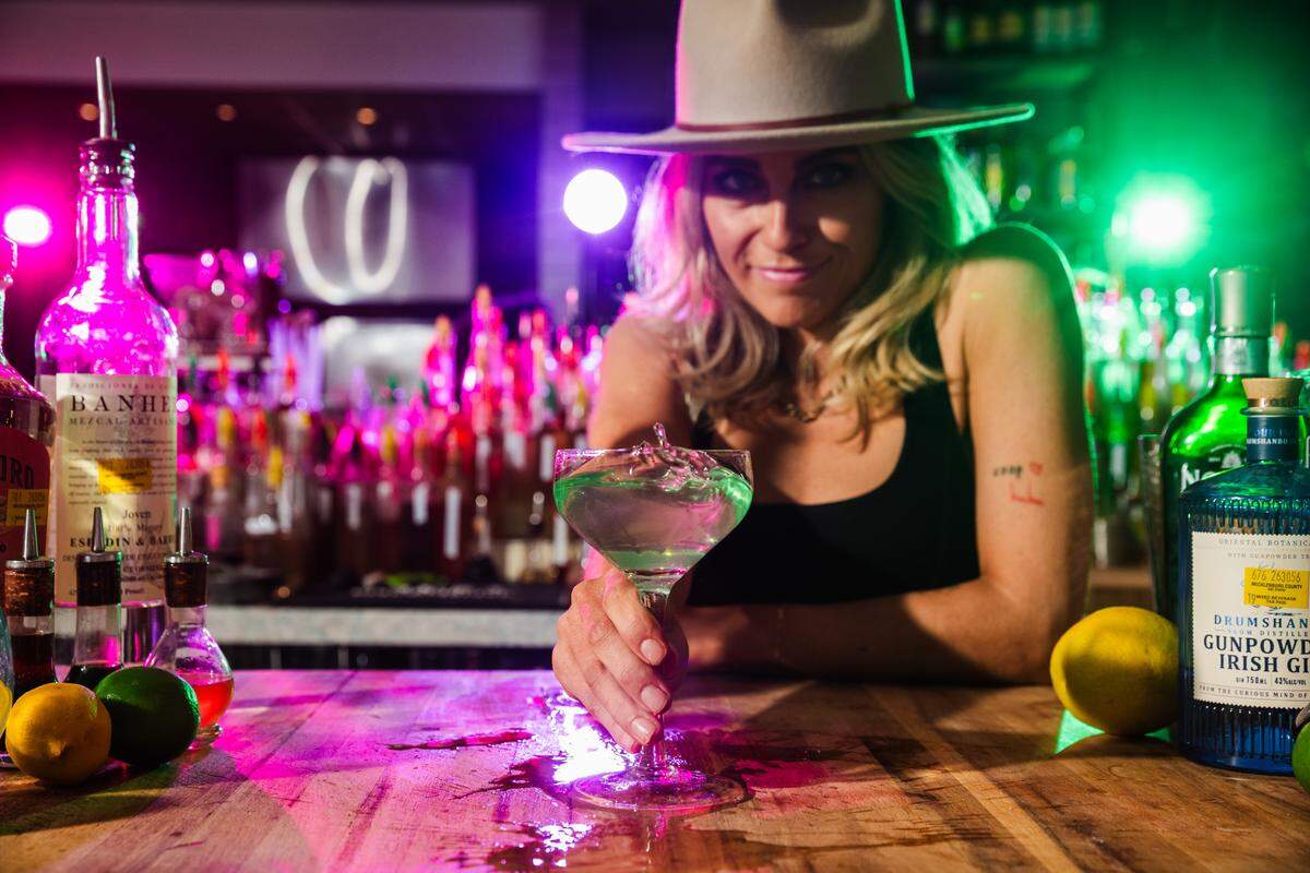 Fin & Fino&nbsp;bar manager Britany Kellum.