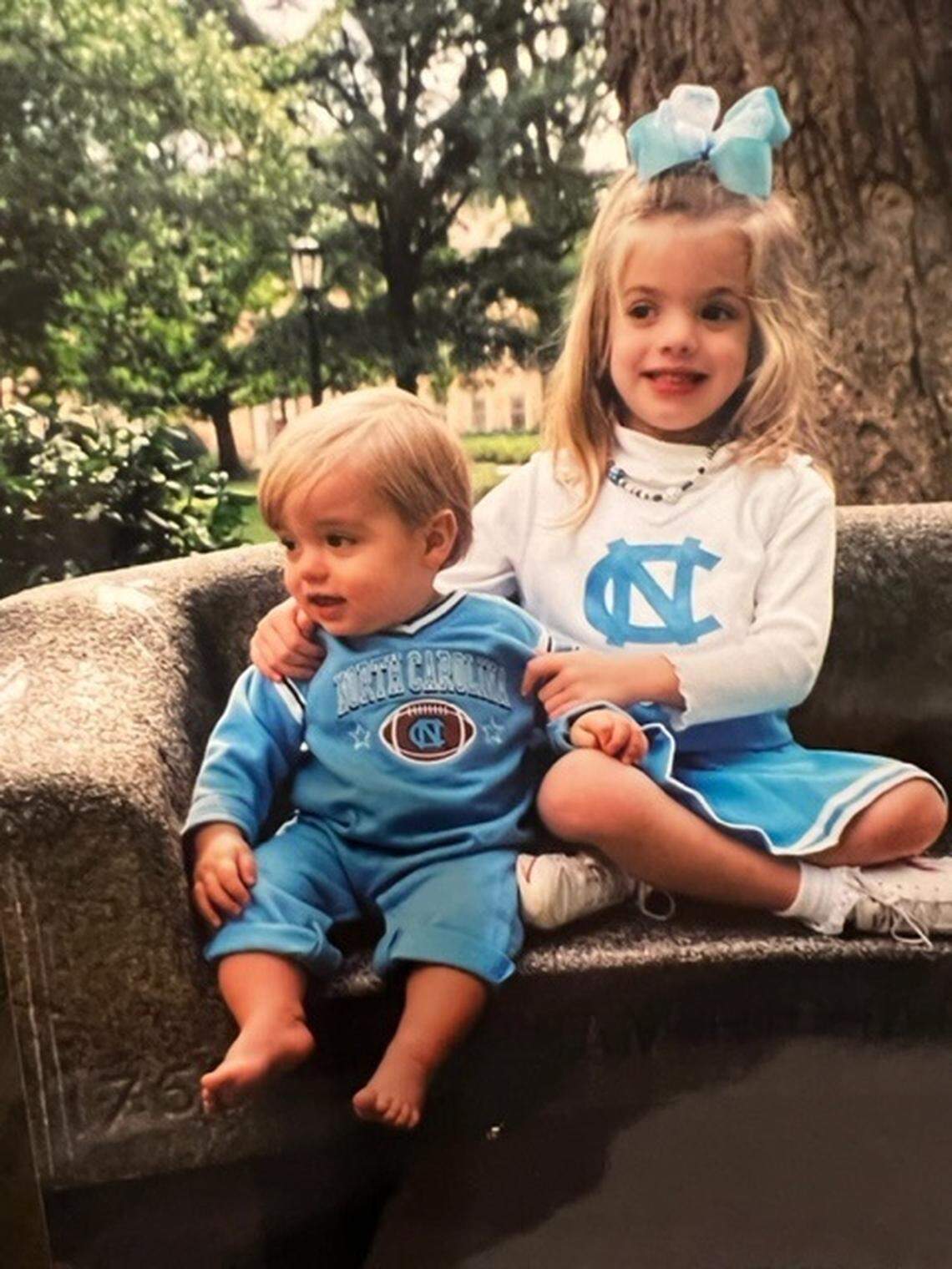 Deems May III and his sister Lindsay-Catherine