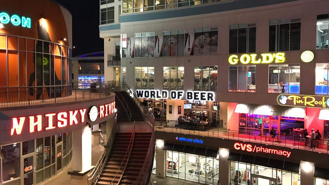 The Epicentre in Charlotte on April 11, 2018.