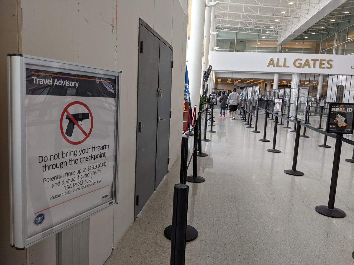 Bringing a gun to the airport can land you with up to $13,910 in civil penalties.