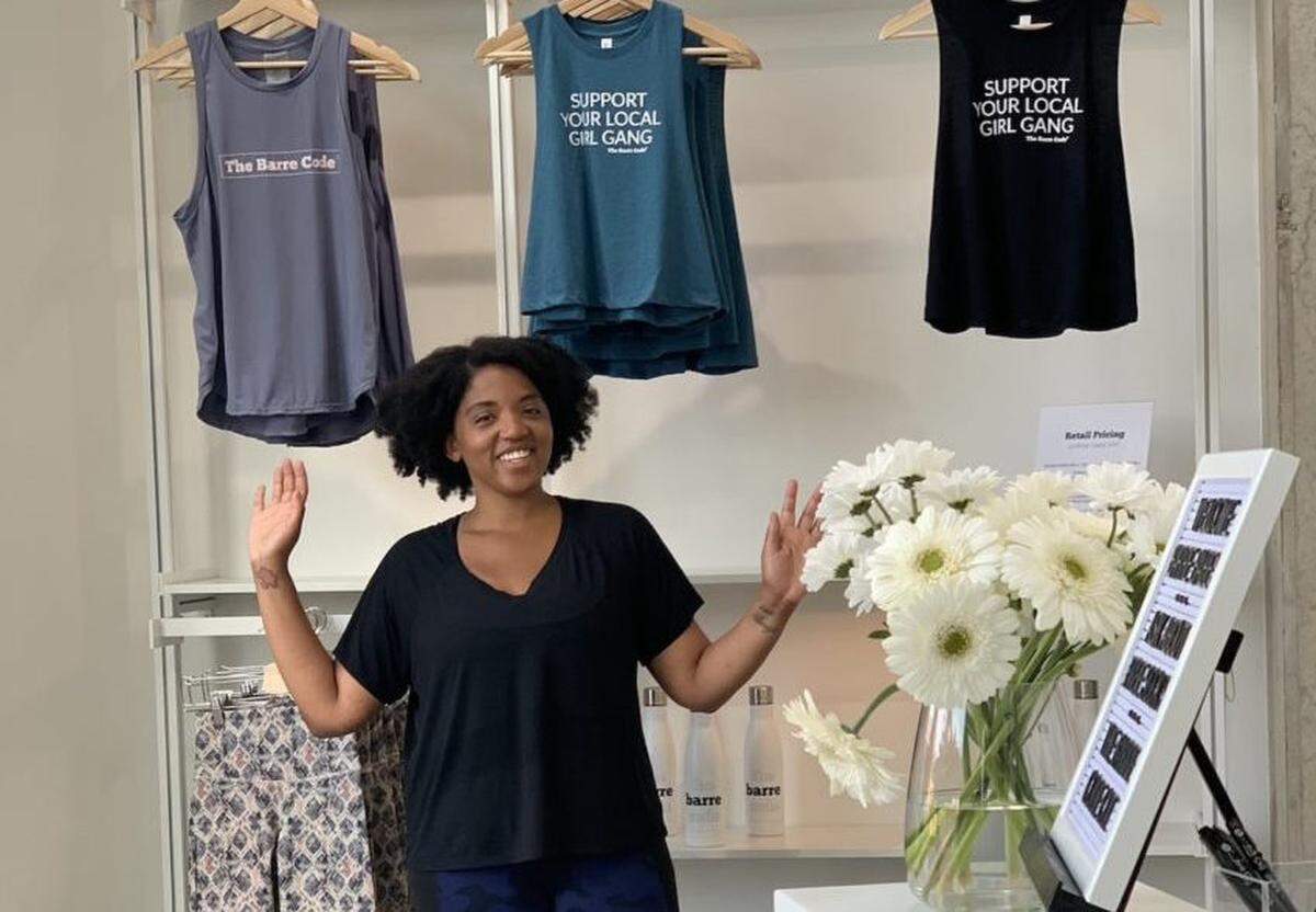 The Barre Code franchise owner Lauren Travis.