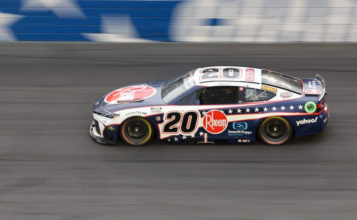 Christopher Bell runs Sunday’s Coca-Cola 600 at Charlotte Motor Speedway.