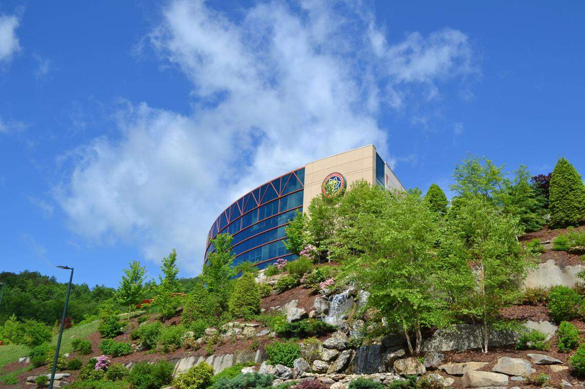 The 155,000-square-foot, 20-bed Cherokee Indian Hospital rests on a small knoll in western North Carolina.