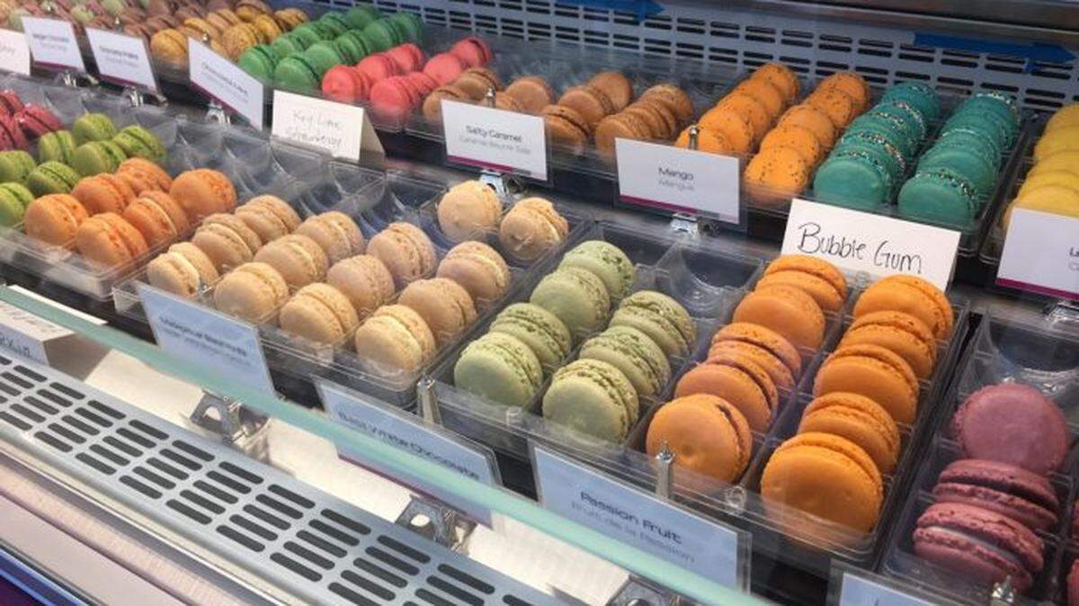 Macarons at Le Macaron in Charlotte, NC.
