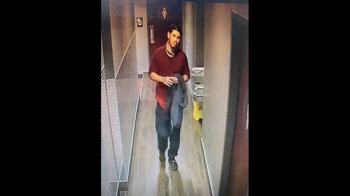 Police are looking for a man who they said is wanted for questioning in a kidnapping case in which a driver at a red light was held at knifepoint and forced to drink a substance that made him pass out.