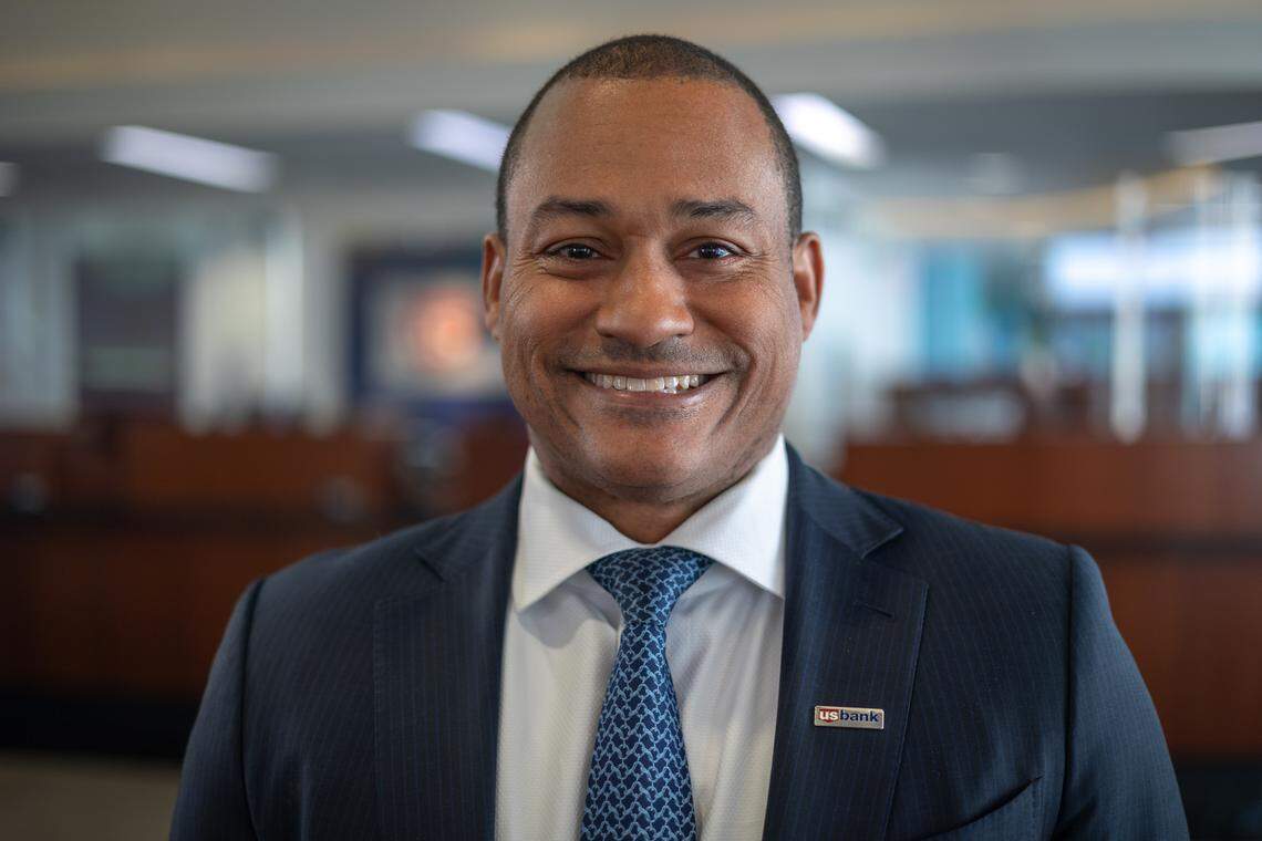 Sekou Kaalund, head of branch and small business banking for U.S. Bank, said the new South End branch is focused on advising clients with two client assistant lines and more open spaces for discussions.