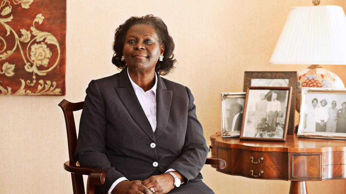 Patricia Timmons-Goodson at her home in Fayetteville on Monday, March 18, 2019.