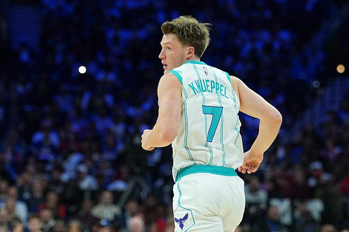 Kon Knueppel of the Charlotte Hornets was named the Eastern Conference rookie of the month for December.
