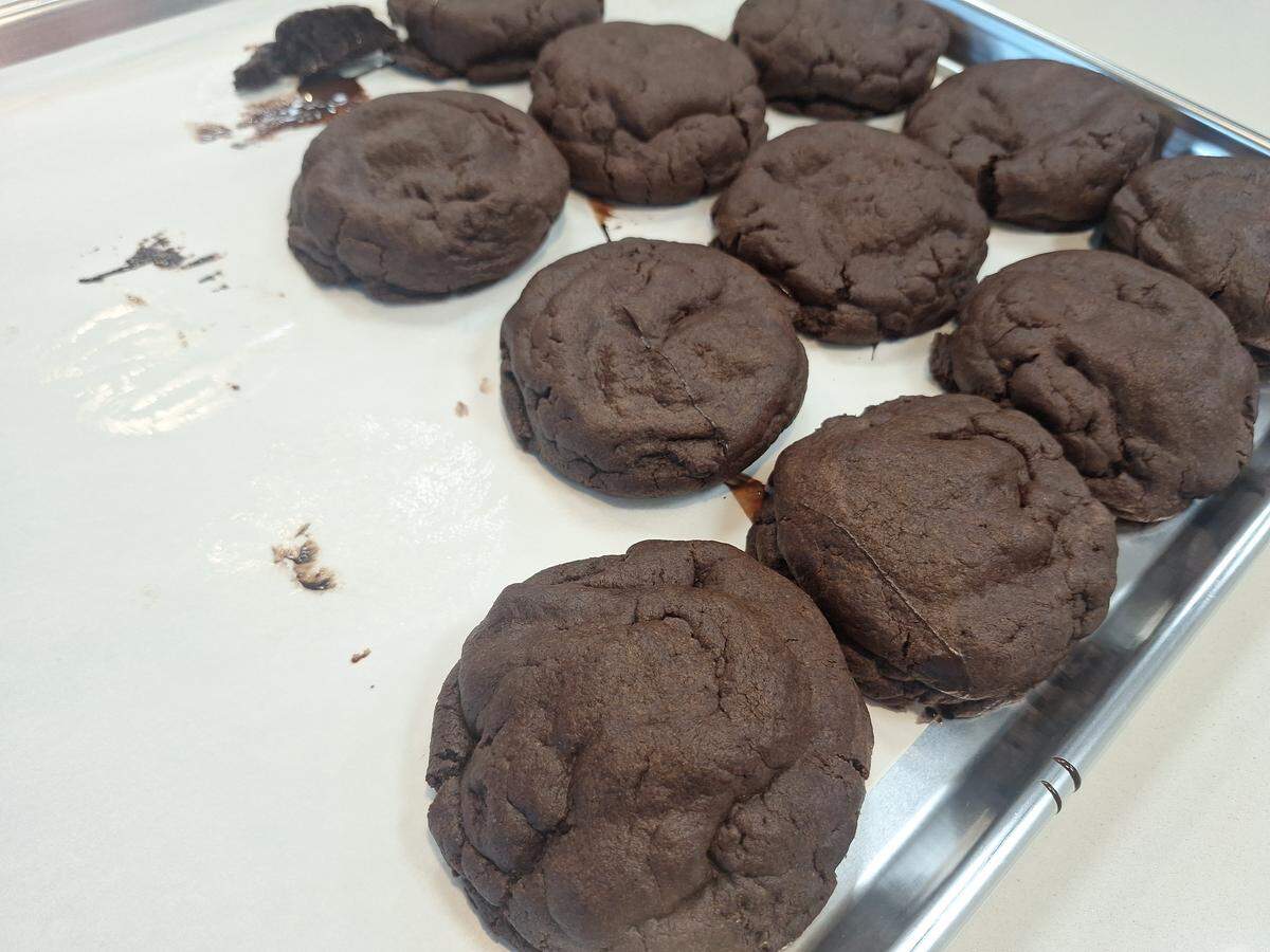 Chocolate Lava cookies at Crave Cookies in Mooresville.