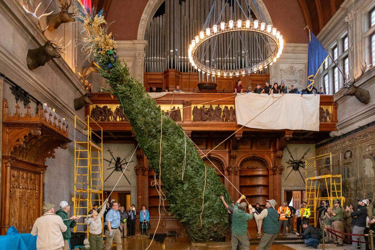 Biltmore Estate will reopen for the holiday season beginning Saturday, Nov. 2