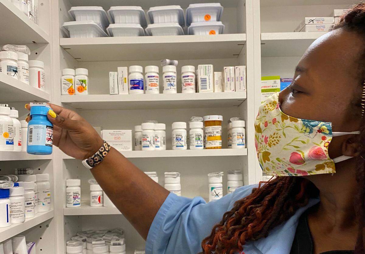 During the COVID-19 pandemic, opera singer Jennifer Wiggins has worn a mask for up to 10 hours a day.