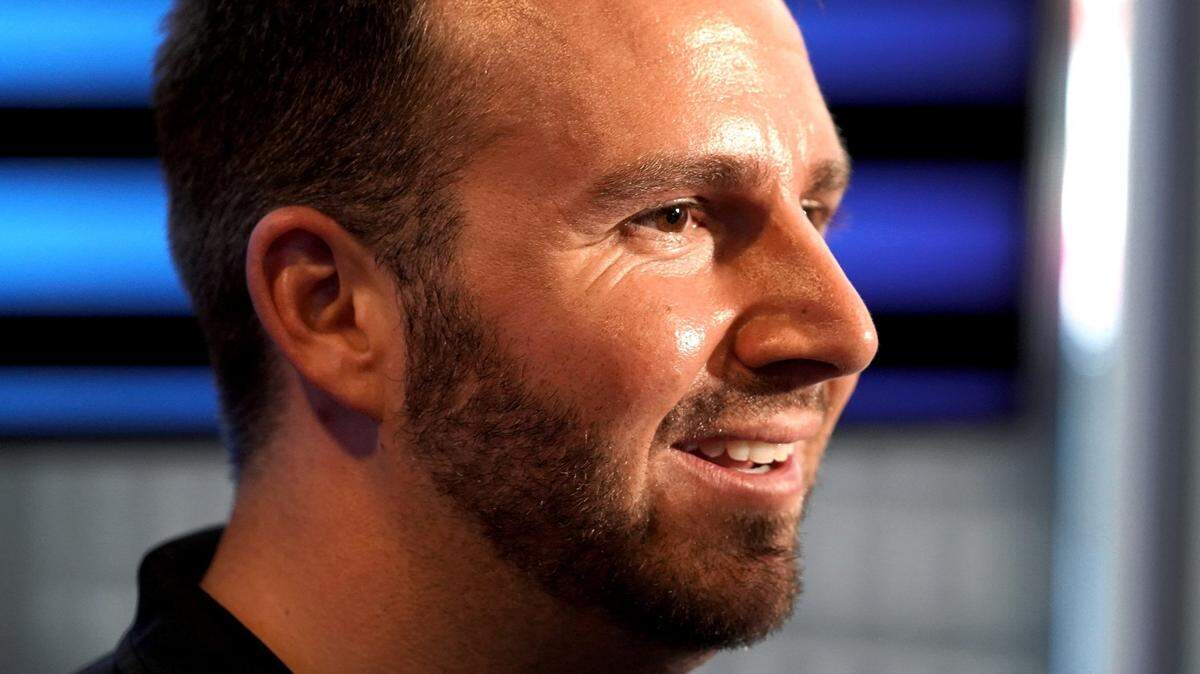 NASCAR driver Matt DiBenedetto, pictured here in 2020, is adjusting to life in the Truck Series after spending the previous three seasons at the Cup level.
