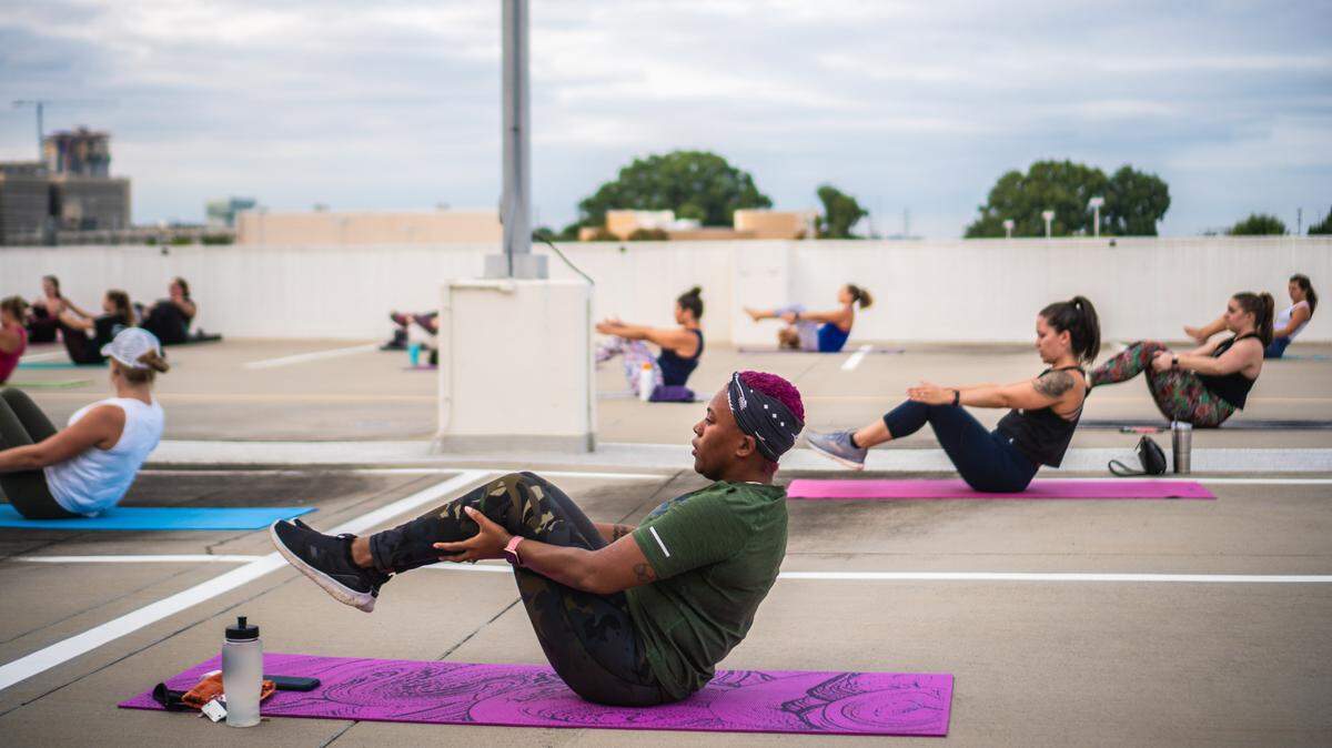 Skip the Zoom fitness class and opt for an outdoor option instead.