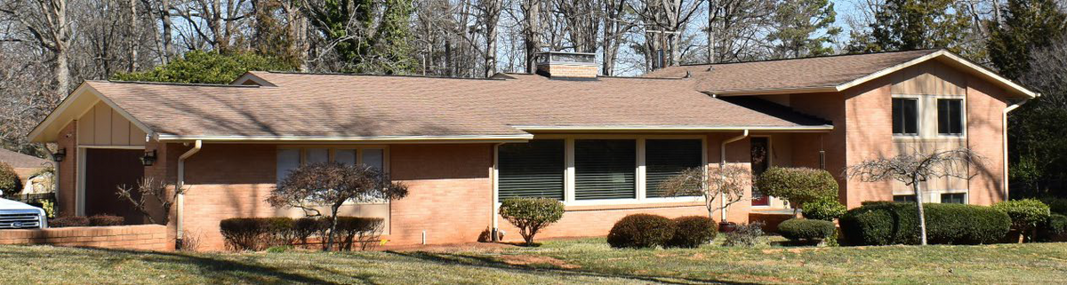 The Dr. Charles W. and Vivian L. Williams House in in Hyde Park Estates in Charlotte, NC.