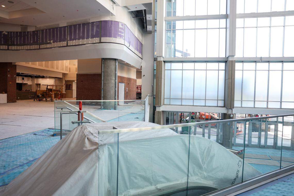 The Charlotte Hornets  hosted a media tour for Spectrum Center renovations on Monday. It’s scheduled to open to the public in October. 