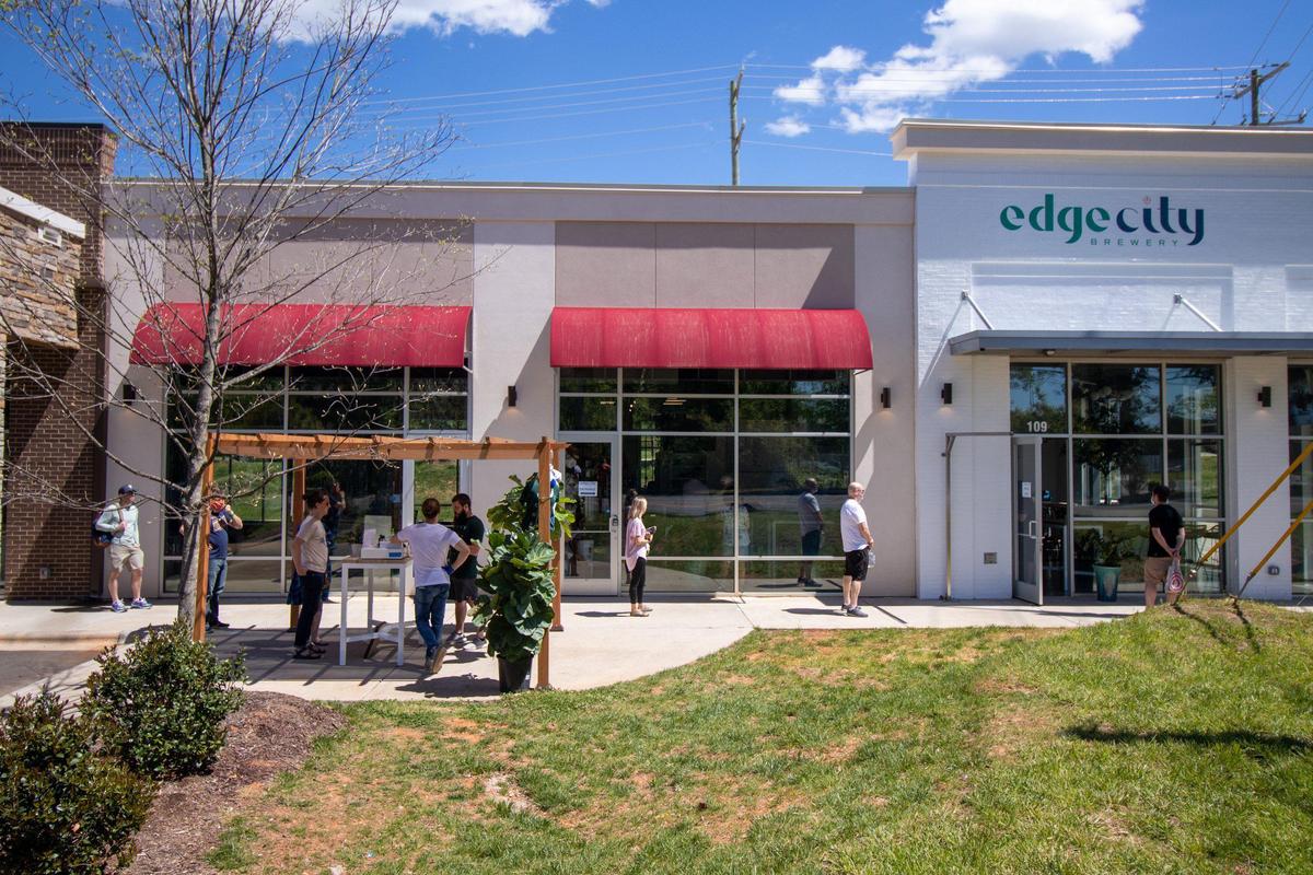 Edge City Brewery is located near Idlewild and Independence on Monroe Road.