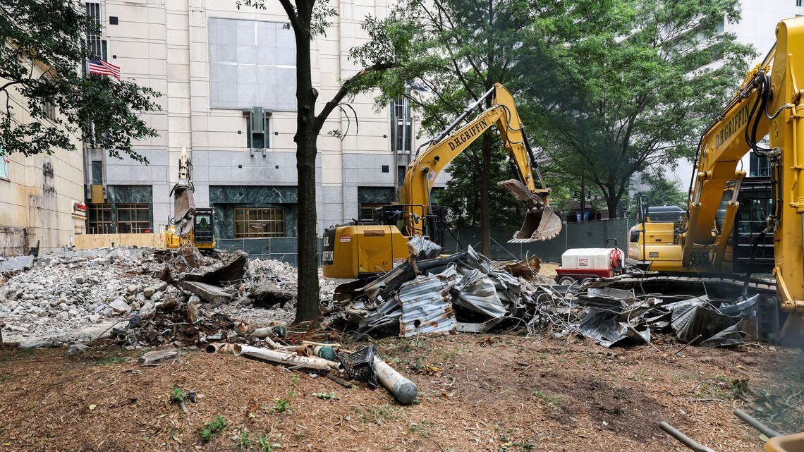 Charlotte’s Polk Park demolished without public input. Now, community wants answers.