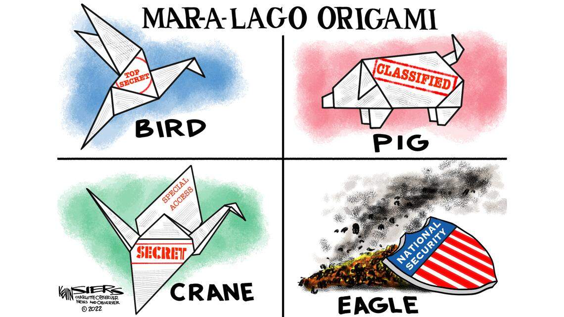 Kevin Siers: Mar-A-Lago Origami