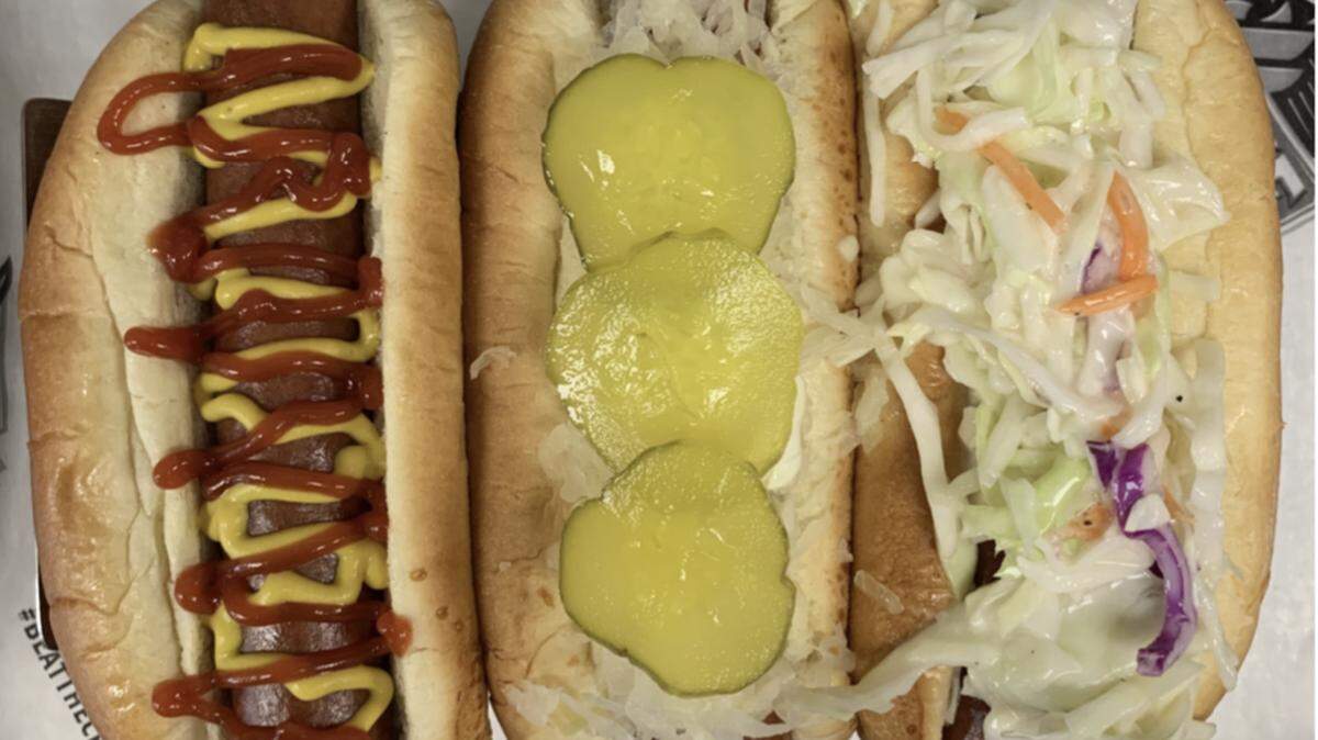 Crave Hot Dogs & BBQ offers more than 15 different toppings for your hot dog.