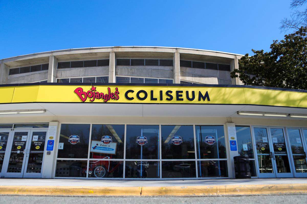 Bojangles Coliseum on East Independence Boulevard.