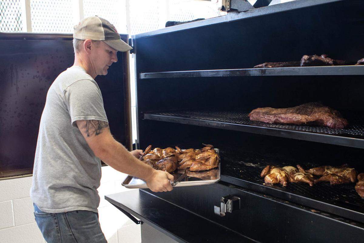 Sweet Lew’s BBQ co-owner Lewis Donald