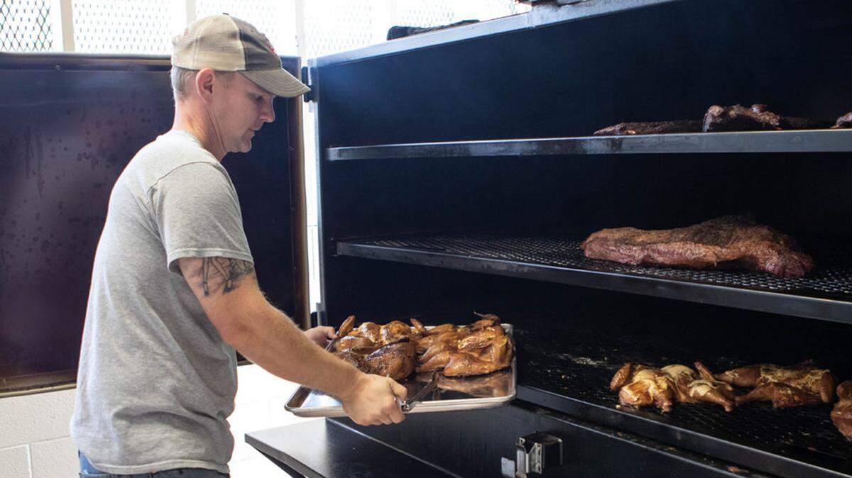 Sweet Lew’s BBQ co-owner Lewis Donald.