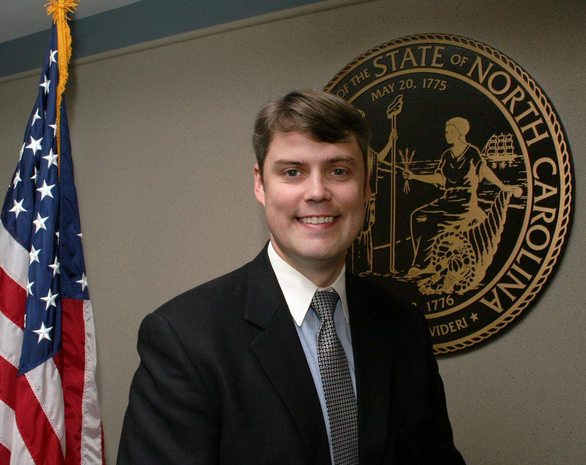 Matthews lawyer John Snyder, shown in a 2006 photo while he was Union County district attorney, faces an pending misconduct hearing before the N.C. State Bar for his handling of a divorce case. 