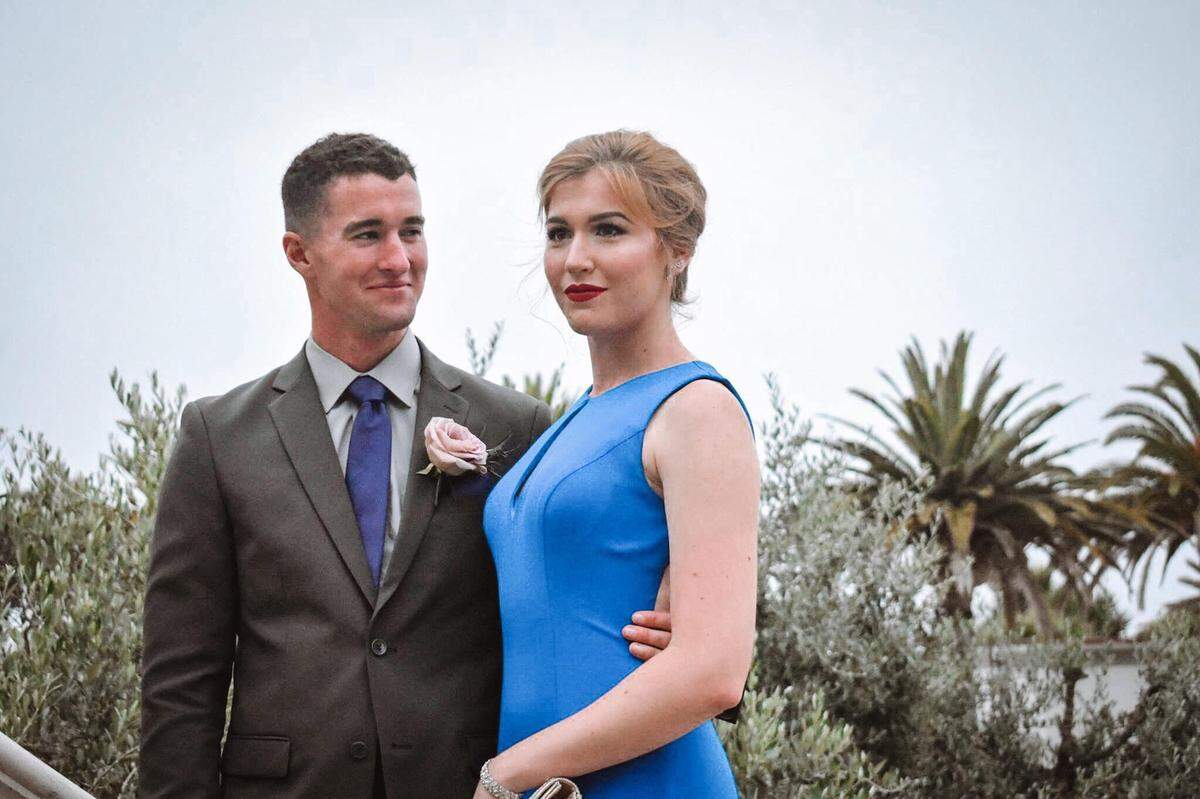 In August 2018, Conor McDowell and his fiancee, Kathleen Bourque, got dressed up for a friend’s wedding in California.