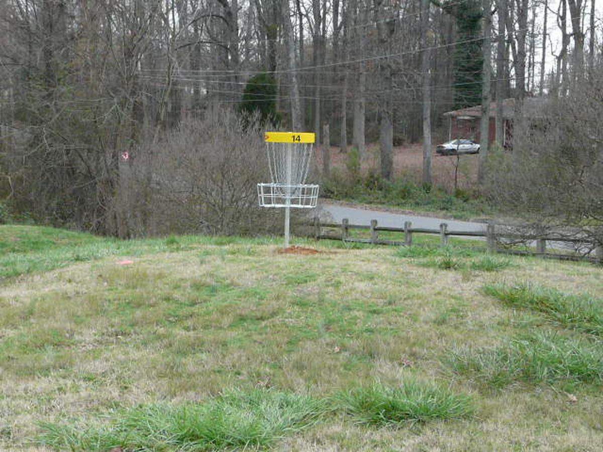 Nevin Park has an 18-hole disc golf course, plus an accessible playground with swings, slides and interactive activities.