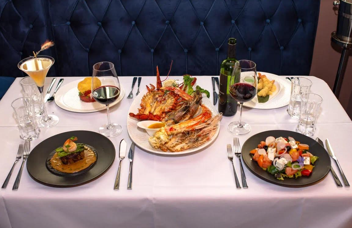 Sea Grill Restaurant & Bar is an upscale restaurant with Asian, American and European cuisines.