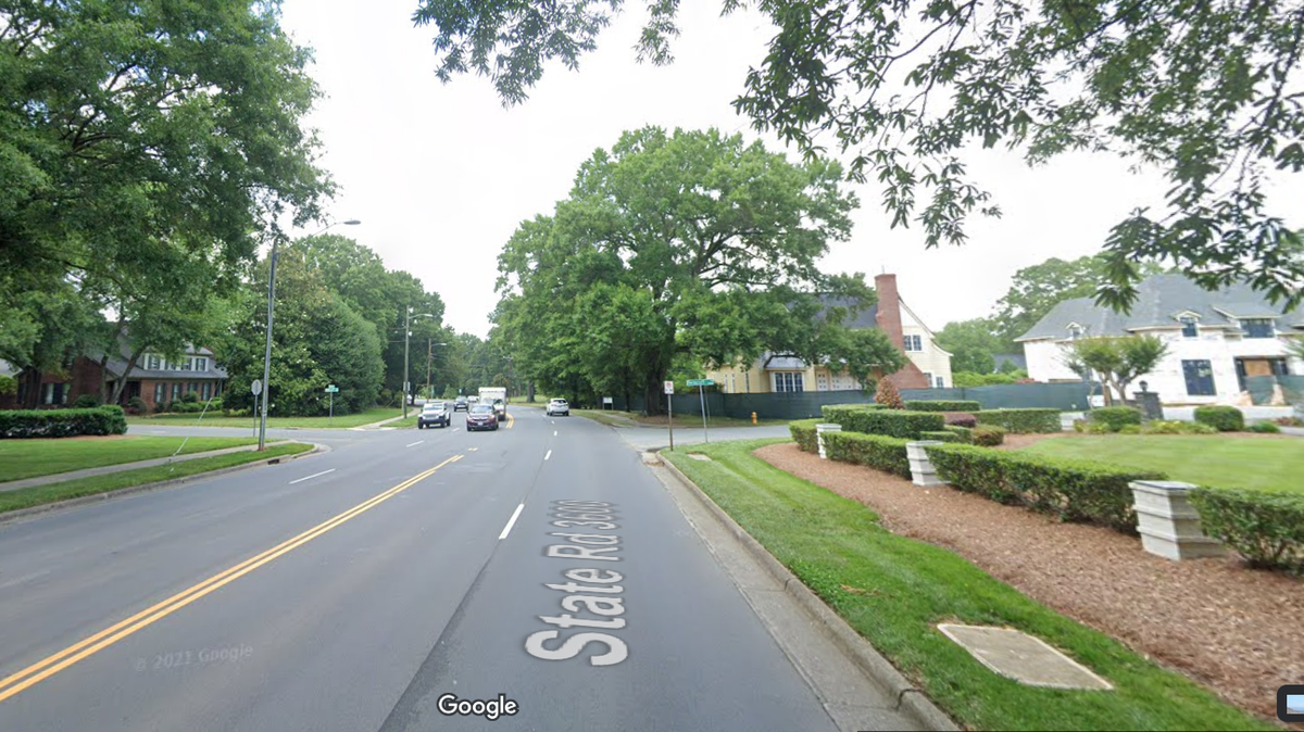 A man jogging in south Charlotte found himself running in terror along Sharon Road when a passerby pulled a gun and began firing, according to Charlotte-Mecklenburg Police.