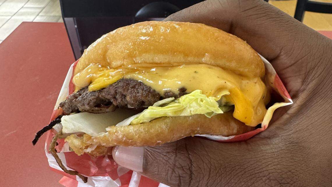 I tried one of the Charlotte area’s most unusual burgers. What I got for $25