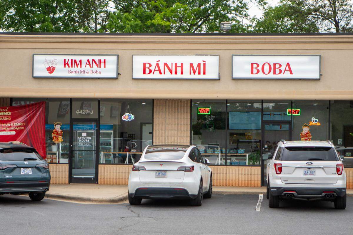 Kim Anh Bánh Mì & Boba is located at&nbsp;421 Central Ave., #J.
