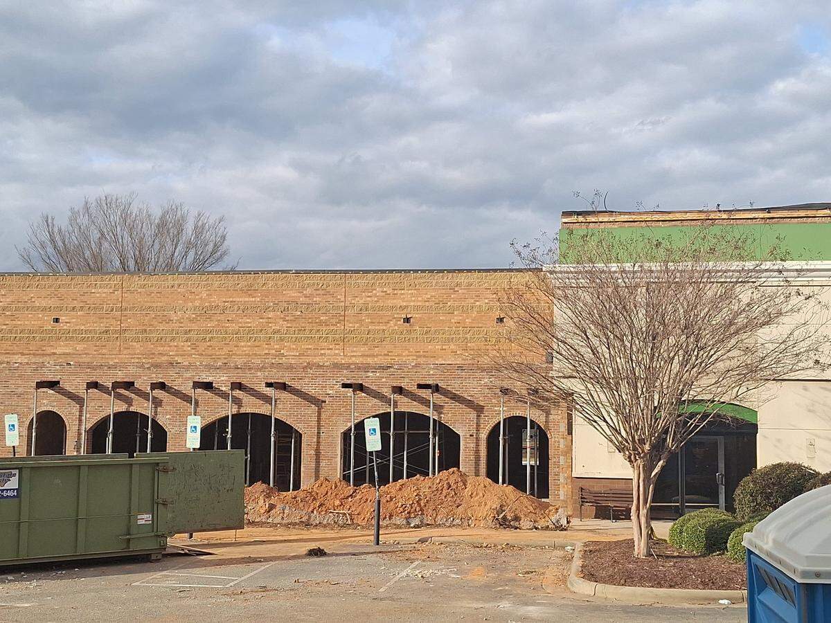 Interior demolition work is underway for a Whataburger restaurant in Mooresville near Lake Norman.