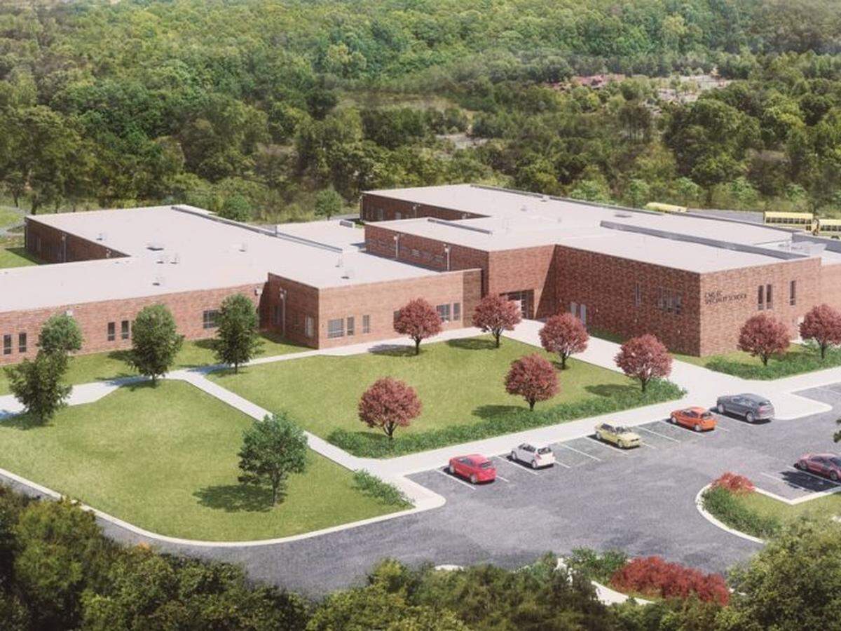 The new school is located on the old Statesville Elementary School site.