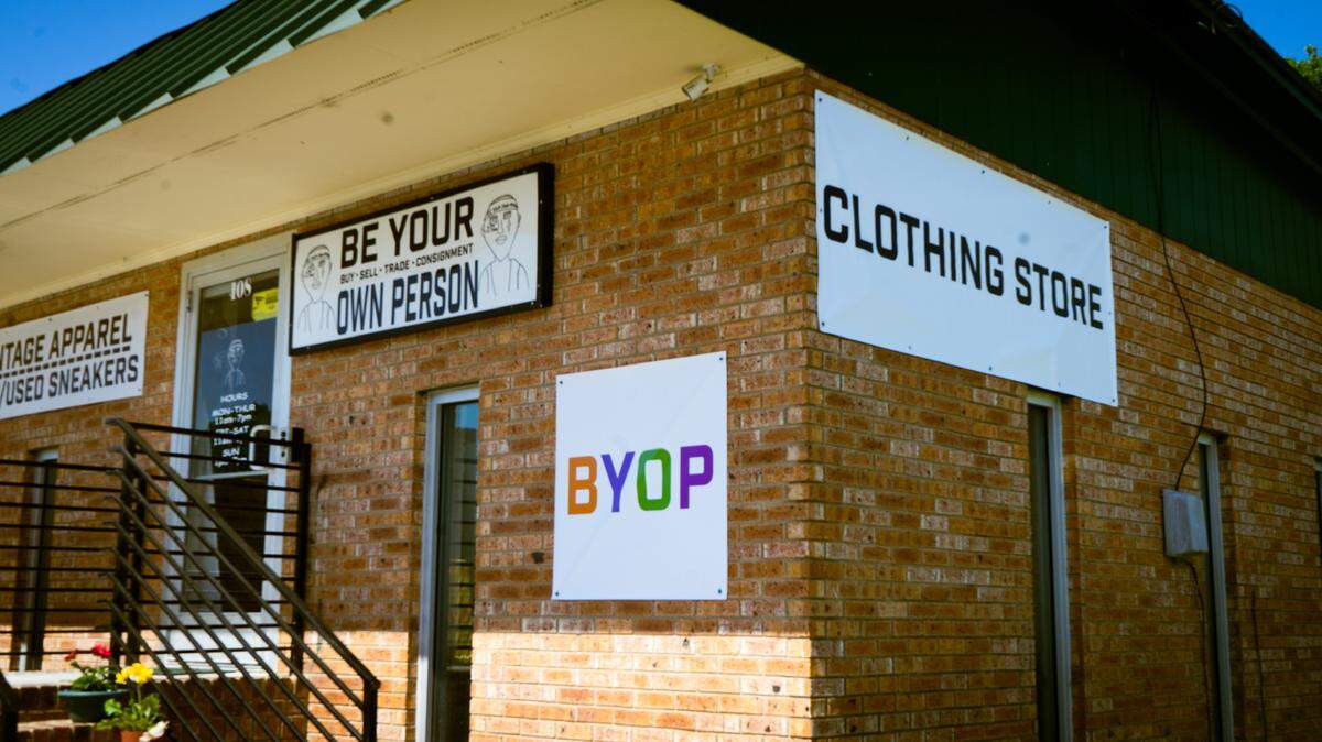 The flagship Be Your Own Person store is in Monroe, and a second location is now open in Charlotte.